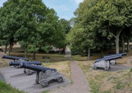 Lais Puzzle - Festung Bourtange-Kanonenstellung auf einer der Bastionen - 500 & 1.000 Teile
