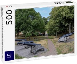 Lais Puzzle - Festung Bourtange-Kanonenstellung auf einer der Bastionen - 500 Teile