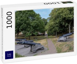 Lais Puzzle - Festung Bourtange-Kanonenstellung auf einer der Bastionen - 1.000 Teile