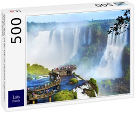 Lais Puzzle - Iguazu Falls, an der Grenze zwischen Argentinien und Brasilien - 500 Teile