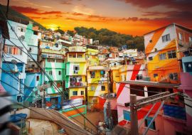 Lais Puzzle - Rio de Janeiro Stadtzentrum und Favela - 500 & 1.000 Teile