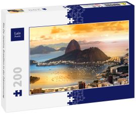 Lais Puzzle - Rio De Janeiro, Brasilien in der Dämmerung - 200 Teile