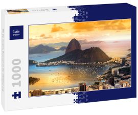 Lais Puzzle - Rio De Janeiro, Brasilien in der Dämmerung - 1.000 Teile
