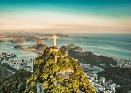 Lais Puzzle - Luftaufnahme der Botafogo-Bucht aus hohem Winkel, Rio de Janeiro - 500 & 1.000 Teile