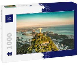 Lais Puzzle - Luftaufnahme der Botafogo-Bucht aus hohem Winkel, Rio de Janeiro - 1.000 Teile