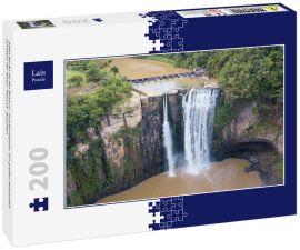 Lais Puzzle - Salto Barão do Rio Branco - Prudentópolis. Ein großer Wasserfall inmitten der Natur. Paraná - Brasilien - 200 Teile