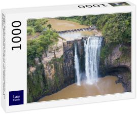 Lais Puzzle - Salto Barão do Rio Branco - Prudentópolis. Ein großer Wasserfall inmitten der Natur. Paraná - Brasilien - 1.000 Teile