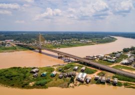 Lais Puzzle - Brücke über den Fluss Juruá, Brasilien - 500 & 1.000 Teile