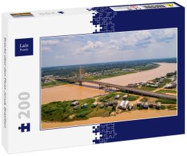 Lais Puzzle - Brücke über den Fluss Juruá, Brasilien - 200 Teile