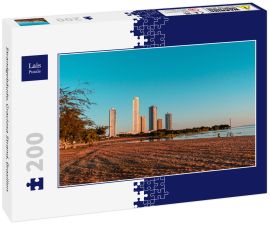 Lais Puzzle - Strandgebäude, Graciosa Strand, Brasilien - 200 Teile