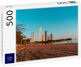 Lais Puzzle - Strandgebäude, Graciosa Strand, Brasilien - 500 Teile