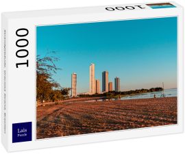 Lais Puzzle - Strandgebäude, Graciosa Strand, Brasilien - 1.000 Teile