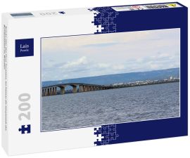 Lais Puzzle - Brücke über den Fluss Tocantins, wo Palmas die Hauptstadt des Bundesstaates ist, Brasilien - 200 Teile