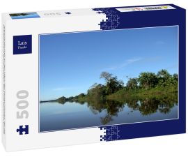 Lais Puzzle - Naturlandschaft an den Ufern des Gurupi-Flusses, der die brasilianischen Bundesstaaten Para und Maranhao trennt - 500 Teile