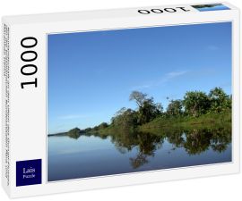 Lais Puzzle - Naturlandschaft an den Ufern des Gurupi-Flusses, der die brasilianischen Bundesstaaten Para und Maranhao trennt - 1.000 Teile