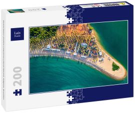 Lais Puzzle - Strand Natur Drohne Coqueiros Litoral Maceió, Alagoas, Brasilien - 200 Teile