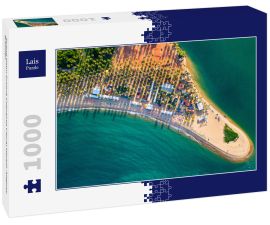 Lais Puzzle - Strand Natur Drohne Coqueiros Litoral Maceió, Alagoas, Brasilien - 1.000 Teile