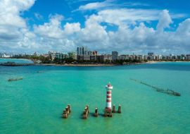Lais Puzzle - Panoramablick auf Meer und Gebäude gegen Himmel, Brasilien - 500 & 1.000 Teile