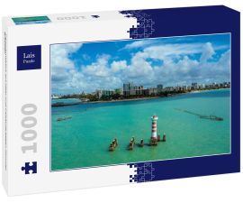 Lais Puzzle - Panoramablick auf Meer und Gebäude gegen Himmel, Brasilien - 1.000 Teile