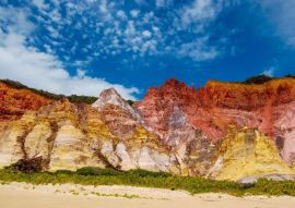 Lais Puzzle - Bunte Klippen an den Stränden von Coruripe, Alagoas, Brasilien - 500 & 1.000 Teile