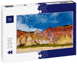 Lais Puzzle - Bunte Klippen an den Stränden von Coruripe, Alagoas, Brasilien - 200 Teile