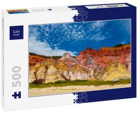 Lais Puzzle - Bunte Klippen an den Stränden von Coruripe, Alagoas, Brasilien - 500 Teile
