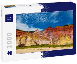 Lais Puzzle - Bunte Klippen an den Stränden von Coruripe, Alagoas, Brasilien - 1.000 Teile