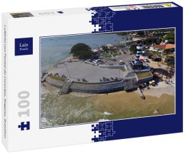 Lais Puzzle - Luftbild von Pontal do Coruripe, Alagoas, Brasilien - 100 Teile
