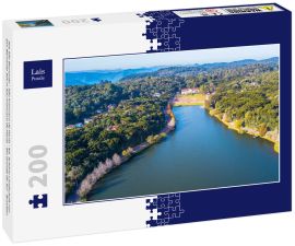Lais Puzzle - See São Bernardo - São Francisco de Paula - RS. Schöne Landschaft von San Bernardo See in San Francisco de Paula - Rio Grande do Sul - Brasilien - 200 Teile