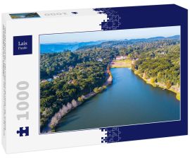 Lais Puzzle - See São Bernardo - São Francisco de Paula - RS. Schöne Landschaft von San Bernardo See in San Francisco de Paula - Rio Grande do Sul - Brasilien - 1.000 Teile