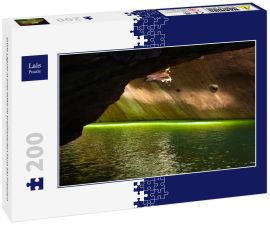 Lais Puzzle - Grüne Lagune in einer Höhle im brasilianischen Fluss Sao Francisco - 200 Teile