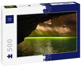 Lais Puzzle - Grüne Lagune in einer Höhle im brasilianischen Fluss Sao Francisco - 500 Teile