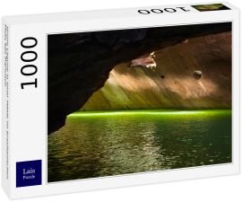 Lais Puzzle - Grüne Lagune in einer Höhle im brasilianischen Fluss Sao Francisco - 1.000 Teile