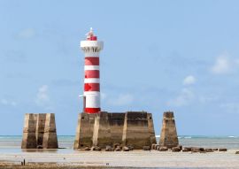 Lais Puzzle - Leuchtturm Ponta Verde bei Maceio, Alagoas, Nordosten von Brasilien - 500 & 1.000 Teile
