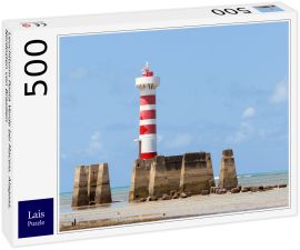 Lais Puzzle - Leuchtturm Ponta Verde bei Maceio, Alagoas, Nordosten von Brasilien - 500 Teile