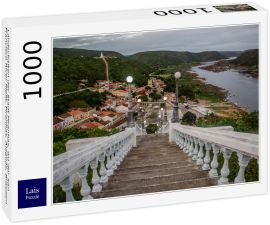 Lais Puzzle - Landschaften der Stadt PIranhas, wo der San Francisco River fließt. Piranhas, Alagoas, Brasilien - 1.000 Teile