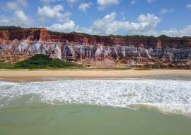 Lais Puzzle - Klippen am Strand von Gunga, Bundesstaat Alagoas, Brasilien - 500 & 1.000 Teile