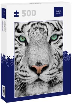 Lais Puzzle - Weißer Tiger - 500 Teile