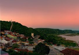 Lais Puzzle - Blick auf die Stadt Piranhas Alagoas Brasilien Sertão Fluss São Francisco - 500 & 1.000 Teile