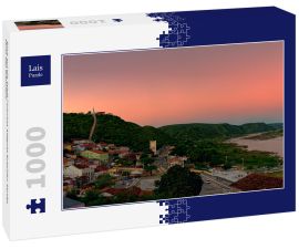 Lais Puzzle - Blick auf die Stadt Piranhas Alagoas Brasilien Sertão Fluss São Francisco - 1.000 Teile