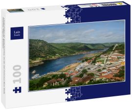 Lais Puzzle - Landschaften der Stadt Piranhas, wo der San Francisco River fließt. Piranhas, Alagoas, Brasilien - 100 Teile