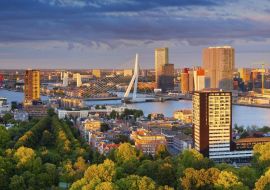 Lais Puzzle - Rotterdam im Sonnenuntergang - 500 & 1.000 Teile