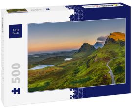Lais Puzzle - Quiraing Berge Sonnenuntergang auf Isle of Skye, Schottland - 500 Teile