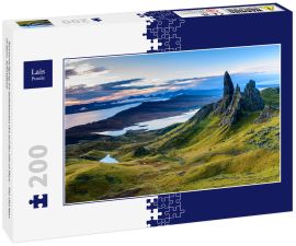 Lais Puzzle - Sonnenaufgang am beliebtesten Ort auf der Isle of Skye - The Old Man of Storr, Schottland - 200 Teile