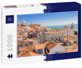 Lais Puzzle - Panoramablick über die Dächer der Alfama, Lissabon, Portugal - 1.000 Teile
