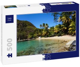 Lais Puzzle - Strand des Zuckerhuts in Les Saintes, Guadeloupe - 500 Teile