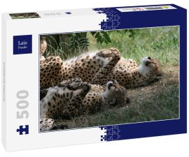 Lais Puzzle - schlafende Geparde - 500 Teile