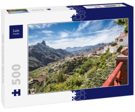 Lais Puzzle - Tejeda - Gran Canaria - Blick ins Tal - 500 Teile