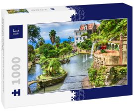 Lais Puzzle - Szenerie des Monte Palace Tropical Garden. Funchal, Insel Madeira, Portugal - 1.000 Teile