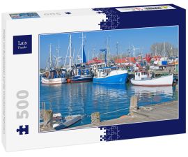 Lais Puzzle - Hafen von Burgstaaken auf der Urlaubsinsel Fehmarn - 500 Teile